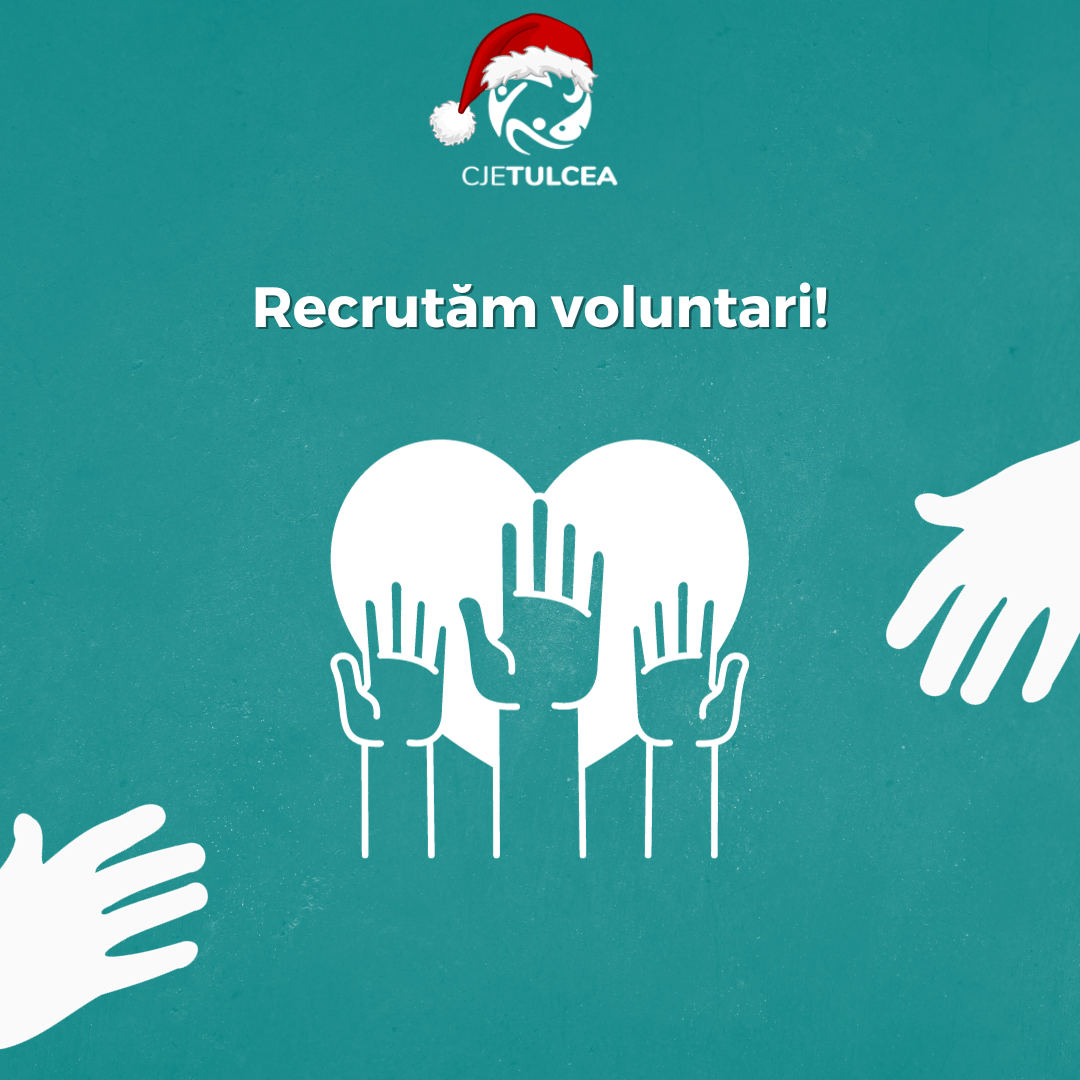 Recrutăm voluntari!